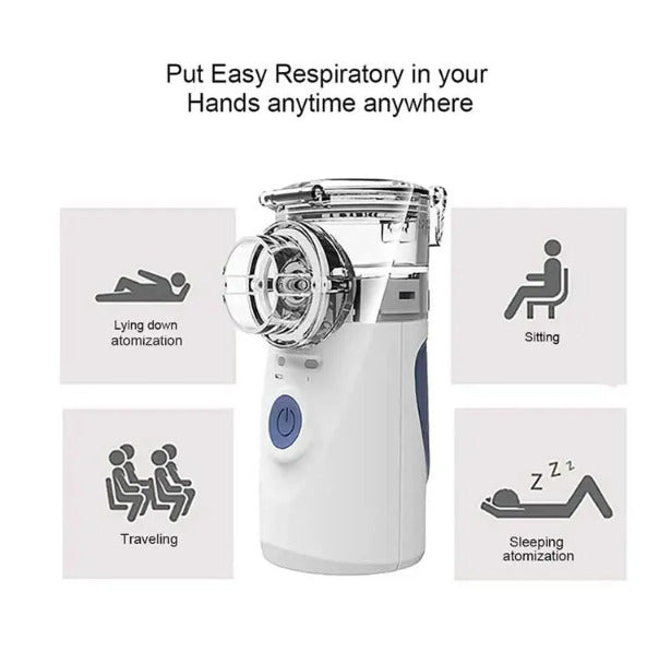 Imported Portable & Rechargeable Inhaler Nebulizer For Kids And Adults