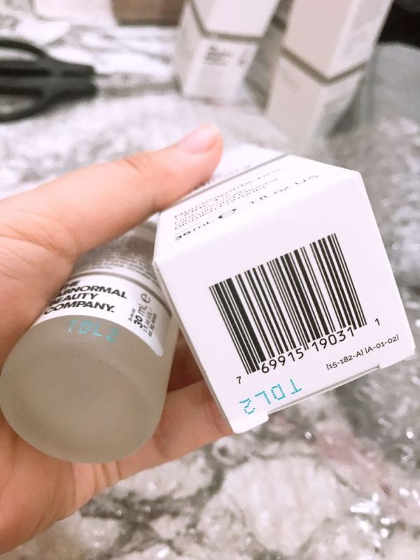 The Ordinary Serum Niacinamide 10% + Zinc 1% Original With Code