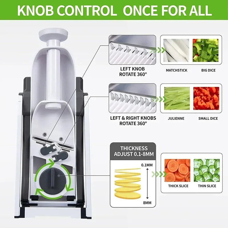 5 in 1 Manual Vegetable Cutter