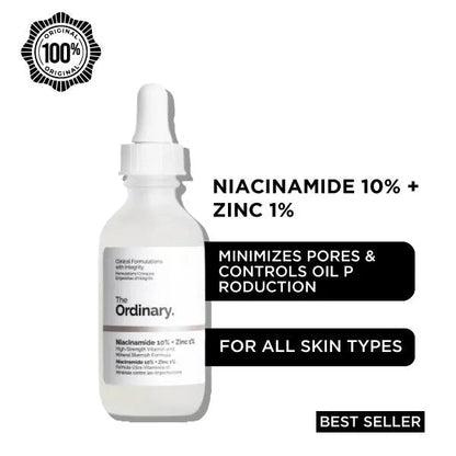 The Ordinary Serum Niacinamide 10% + Zinc 1% Original With Code